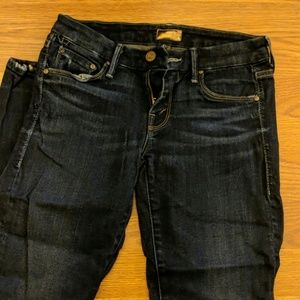 Mother skinny stretch denim
